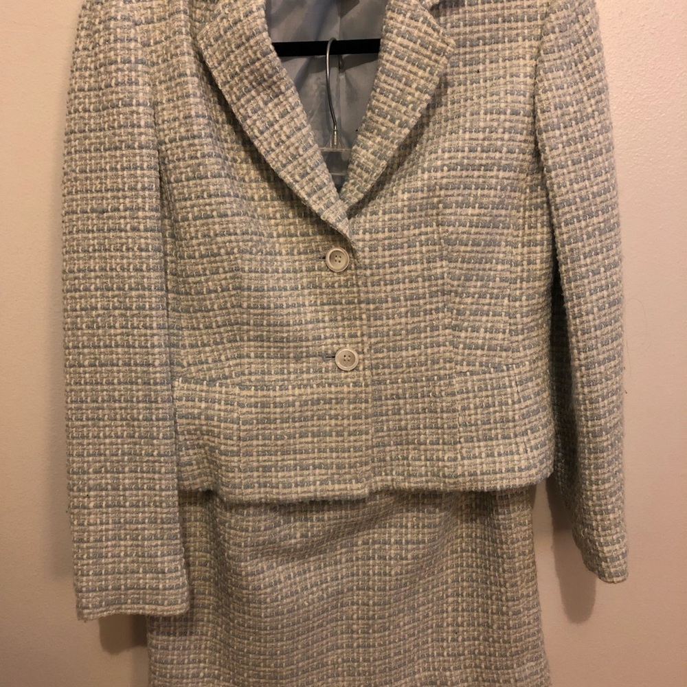 Jones New York Baby Blue Suit